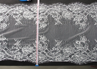 Disposizione bianca del pizzo del ciglio del vestito da modo con la larghezza CY-HB3211 di 43cm