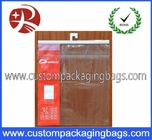 Indumento OPP/borsa di plastica gancio di CPP con l'adesivo della guarnizione per abbigliamento