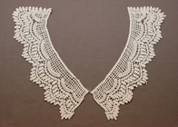 Occhiello cotone bianco 100 Peter Pan Crochet Lace collare Motif per abiti cappelli